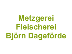 Metzgerei Fleischerei Björn Dageförde Logo