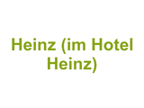 Café und Restaurant Heinz (im Hotel Heinz) Logo