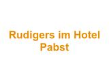 Rudiger's im Hotel Pabst Logo
