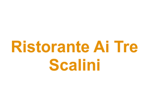 Ristorante Ai Tre Scalini Logo