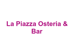 La Piazza Osteria & Bar Logo