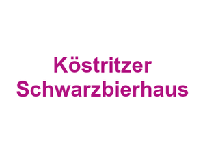 Köstritzer Schwarzbierhaus Logo