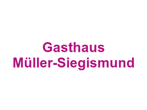 Gasthaus Müller-Siegismund Logo