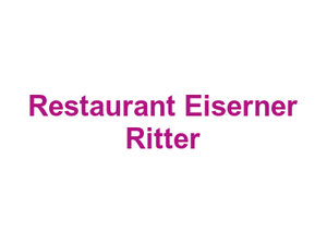 Restaurant Eiserner Ritter Logo