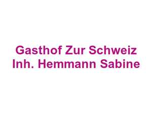 Gasthof Zur Schweiz Inh. Hemmann Sabine Logo