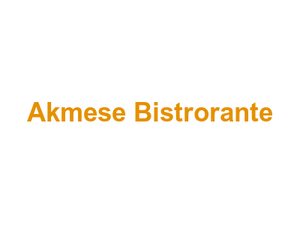 Akmese Bistrorante Logo
