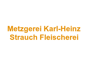 Metzgerei Karl-Heinz Strauch Fleischerei Logo