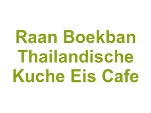 Raan Boekban Thailandische Kuche Eis Cafe Logo