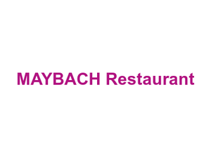 MAYBACH Restaurant Logo