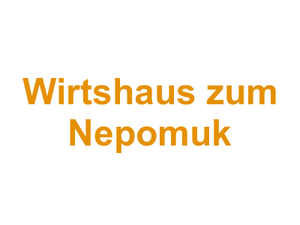Wirtshaus zum Nepomuk Logo