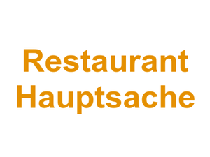 Restaurant Hauptsache Logo