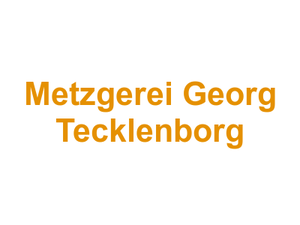 Metzgerei Georg Tecklenborg Logo
