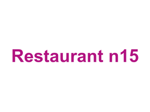 Restaurant n15 Logo