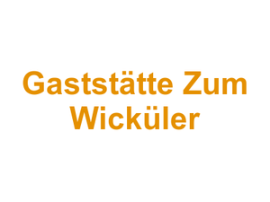 Gaststätte Zum Wicküler Logo