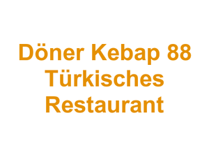 Döner Kebap 88 Türkisches Restaurant Logo