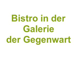 Bistro in der Galerie der Gegenwart Logo