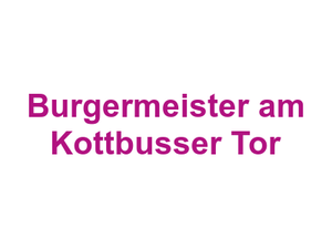 Burgermeister am Kottbusser Tor Logo