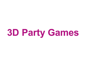 3D Party Games Logo
