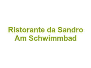 Ristorante da Sandro Am Schwimmbad Logo
