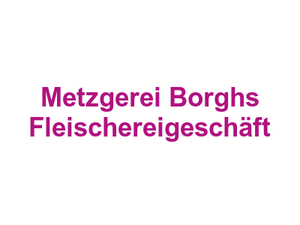Metzgerei Borghs Fleischereigeschäft Logo