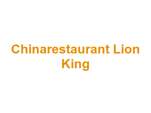 Chinarestaurant Lion King Logo