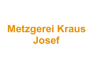 Metzgerei Kraus Josef Logo
