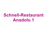 Schnell-Restaurant Anadolu 1 Logo