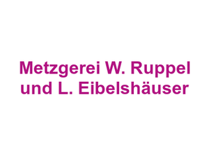Metzgerei W. Ruppel und L. Eibelshäuser Logo