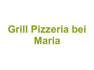 Grill Pizzeria bei Maria Logo
