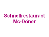 Schnellrestaurant Mc-Döner Logo