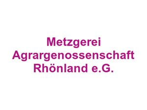 Metzgerei Agrargenossenschaft Rhönland e.G. Logo