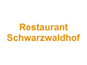 Restaurant Schwarzwaldhof Logo