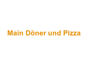 Main Döner und Pizza Logo