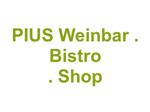 PIUS Weinbar . Bistro . Shop Logo