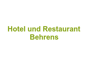 Hotel und Restaurant Behrens Logo