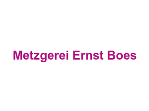 Metzgerei Ernst Boes Logo