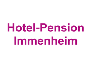 Hotel-Pension Immenheim Logo