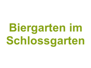 Biergarten im Schlossgarten Logo