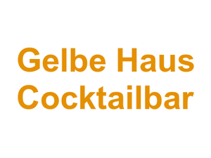 Gelbe Haus Cocktailbar Logo