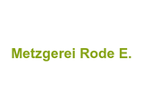 Metzgerei Rode E. Logo