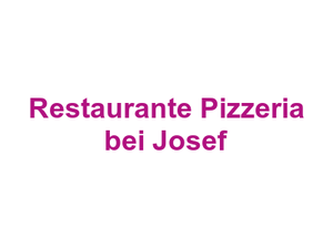Restaurante Pizzeria bei Josef Logo