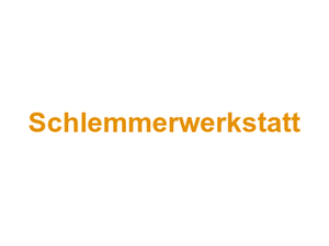 Schlemmerwerkstatt Logo