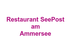 Restaurant SeePost am Ammersee Logo