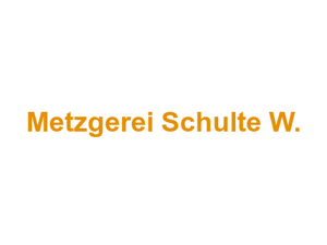 Metzgerei Schulte W. Logo