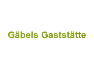 Gäbel's Gaststätte Logo