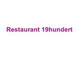 Restaurant 19hundert Logo