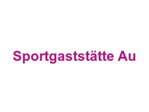 Sportgaststätte Au Logo