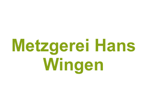 Metzgerei Hans Wingen Logo