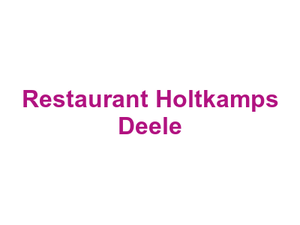Restaurant Holtkamps Deele Logo