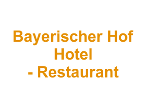 Bayerischer Hof Hotel - Restaurant Logo